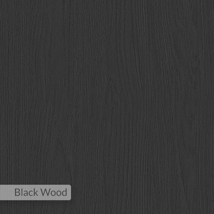 Hanah Home Mesa Auxiliar Simpi Negro y Madera